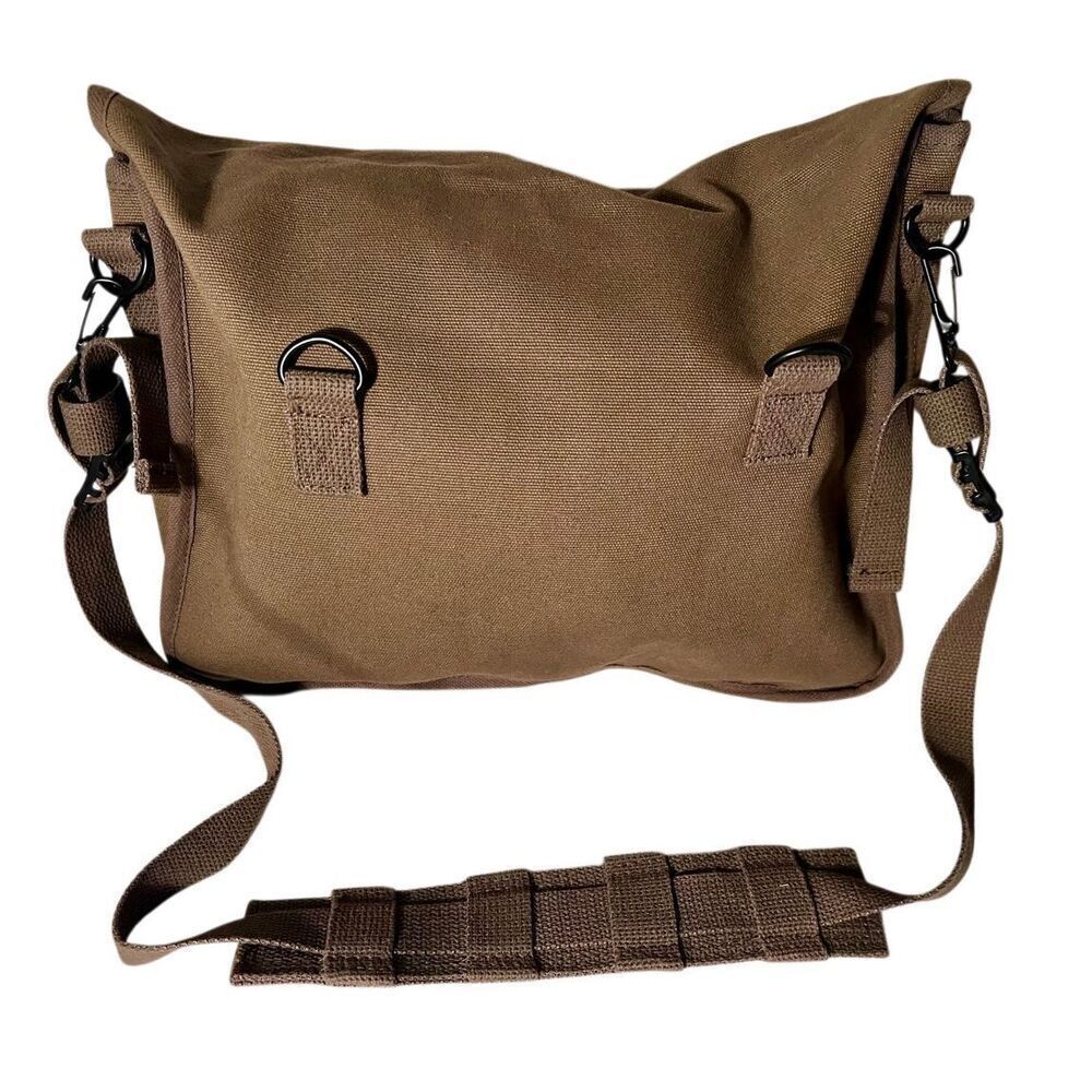 Rothco Israeli Military Paratrooper Emblem Canvas Shoulder Messenger Bag NWOT - Picture 3 of 14